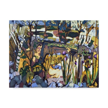 Erin Mcgee Ferrell 'Urban Garden June' Canvas Art,14x19